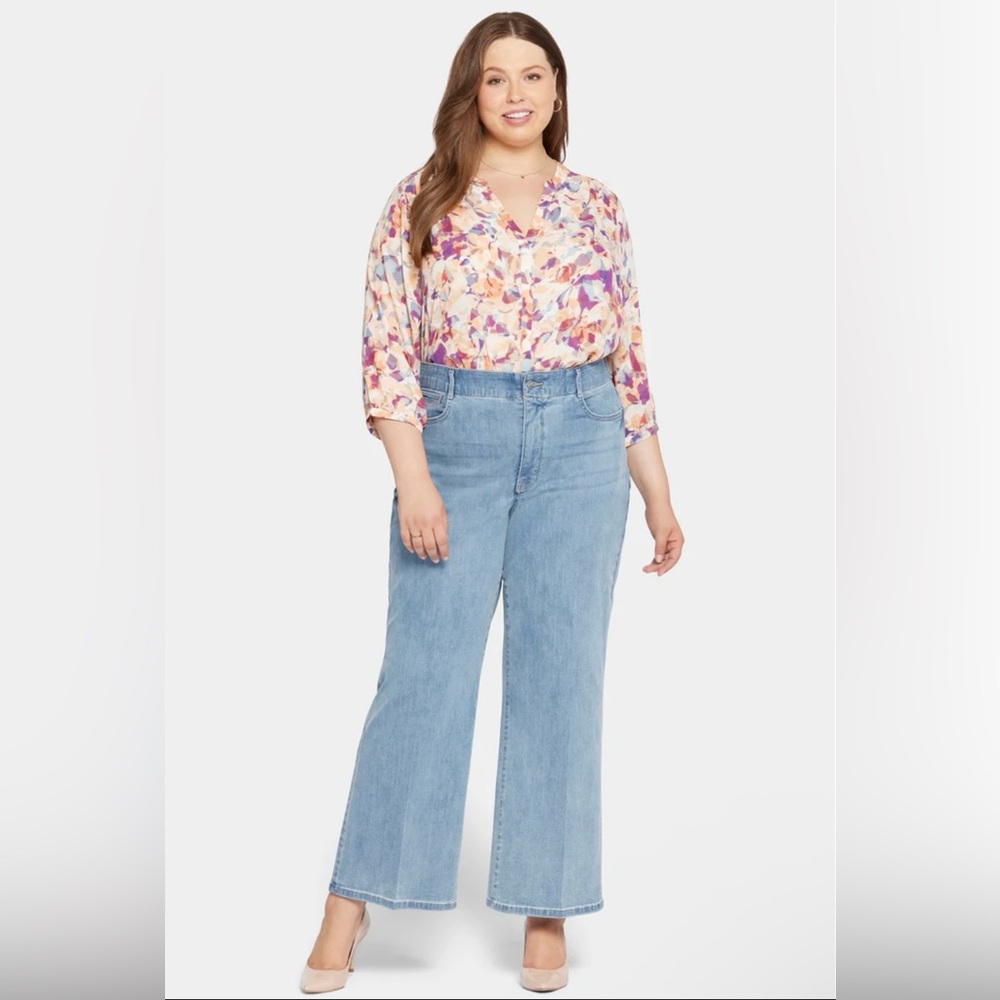 NWT NYDJ Women’s Waist-Match™ Major Wide Leg Jeans